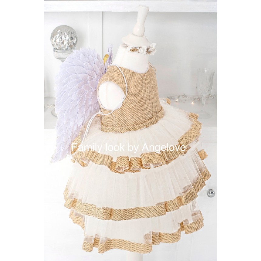 Angel dress for sales 1 year baby